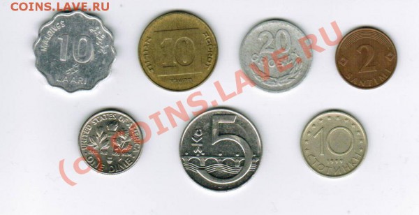 подарю немного инострани 28.10.09 в 22.00 - монеты