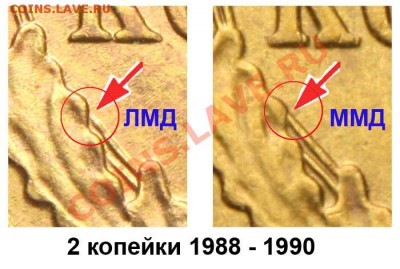 2 копейки 1989 определение - 2 копейки 1988 - 90 ЛМД и ММД