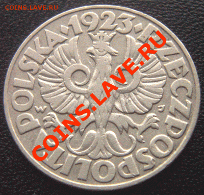 Польша 50 грошей 1923. Окончание 5 января в 22.05мск - 3758