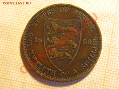 12 Шилинга ДЖЕРСИ 1888 г.Виктория.Красивая. - IMG_1003.JPG