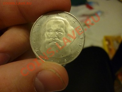 ГДР Карл Марск 5 марок (аналог советского рубля) 09.01 - P1000161.JPG