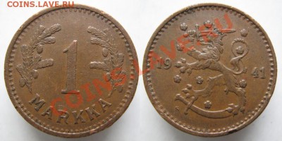 Финляндия 1 марка 1941 до 12-01-13  22-00 - Финляндия 1 марка 1941