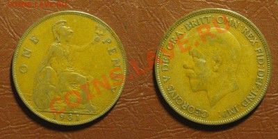 ВЕЛИКОБРИТАНИЯ 1 пенни 1931 до 12.01 22.00 - великобритания1пенни31