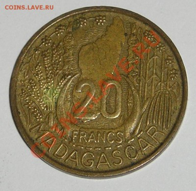 Французский Мадагаскар, 20 Франков 1953 (10.01) - P1010327.JPG