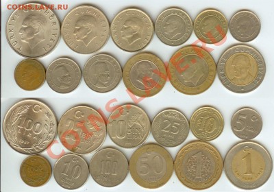 12 монет Турции до 22.00 мск 14.01.2013г - Турция