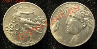 Италия 20с 1910  до  14-01-13  22-00 - Италия 20 с 1910