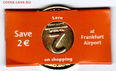 V02 Жетон 2 евро аэропорта Франкфурта до 15.01 в 22°° - V02 Tax-Free 2 EUR Token_3