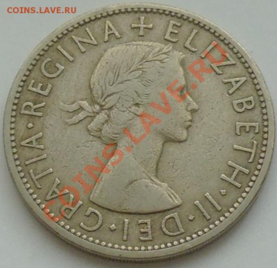ВЕЛИКОБРИТАНИЯ - Халф-Краун 1955 - до 15 января - 422