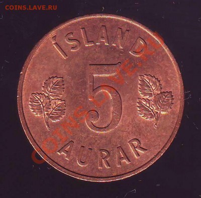 Исландия.5 Аурар.1966. до 14.01.13 в 22.00мск - Исландия 5 аурар 1966 10001.JPG