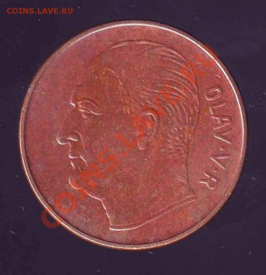 Норвегия.5 Оре.1973.Лось. до 14.01.13 в 22.00мск - норвегия 5 оре 1973 20001.JPG