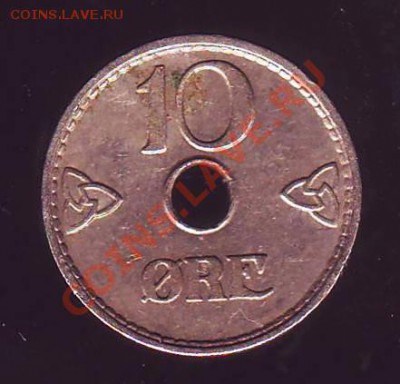 Норвегия.10 Оре.1940. до 14.01.13 в 22.00мск - норвегия 10 оре 1940 1.JPG
