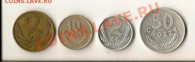 Польша 4 монеты с 1949 по 1989гг. До 15.01.13. 23-00мск - польша1