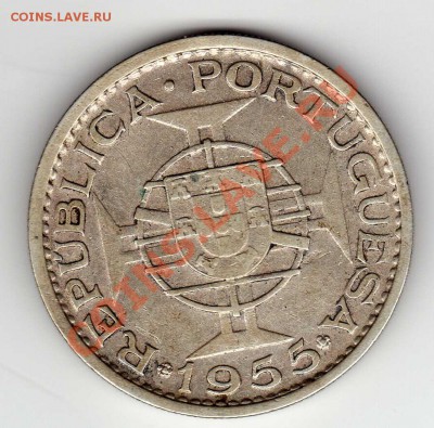 Ag Мозамбик 20 эскудо 1955 до 14.01.13 в 22.00мск (4027) - img823