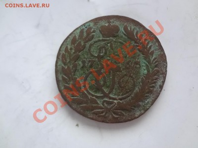 Перечекан2копейки 1765г Из барабанов До 13.01.13г 22.00мск - DSC01692.JPG