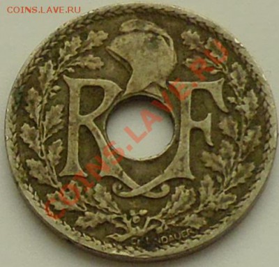 ФРАНЦИЯ - 25 сантимов 1924 - до 16 января - 786