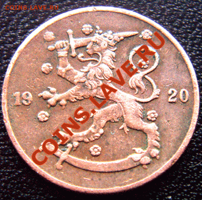 Финляндия_5 пенни 1920. Окончание 10 января в 22.10мск - 4037