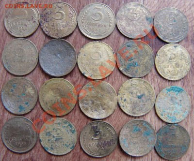 3 копейки до 1958г 20шт - DSC01841.JPG