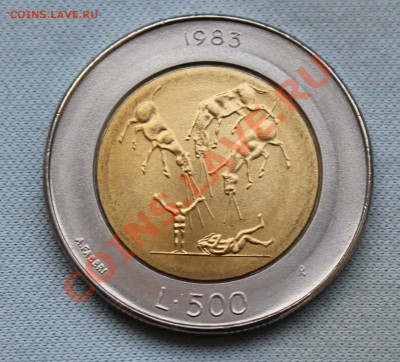 САН МАРИНО 500 лир 1983г. УГРОЗА ЯДЕРН.ВОЙНЫ,коровы до 17.01 - IMG_4448.JPG