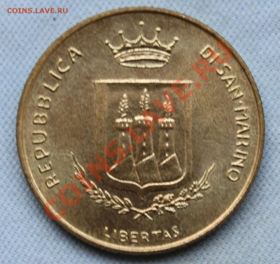 САН МАРИНО 200 лир 1983г. УГРОЗА ЯДЕРН.ВОЙНЫ до 17.01.13г. - IMG_4451.JPG