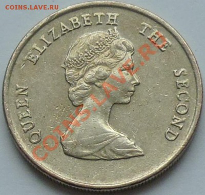 БРИТАНСКИЕ ВОСТ КАРИБЫ - 25 центов 1998 - до 17 января - 725