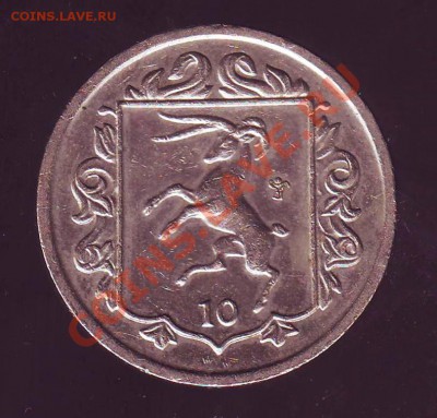 ОСТРОВ МЭН.10 ПЕНСОВ.1985. до 18.01.13 в 22.00мск - остров мэн 10 пенсов 1985 2.JPG