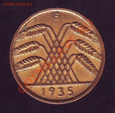 ВЕЙМАР.10 РЕЙХПФЕННИГОВ.1935.G. до 18.01.13 в 22.00мск - Веймар 10 рейпфеннигов 1935 G 1.JPG