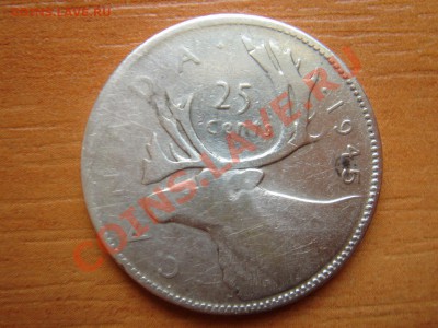 Канада: Ag-800 25 центов 1945 Георг 6 до 16.01.13 22-00 - Канада 25 центов 1945-1.JPG
