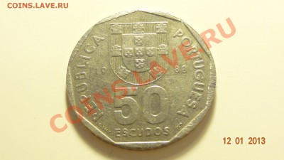 Португалия 50 эскудо 1988 Парусник до 14.01. в 22:00 - DSC01423.JPG