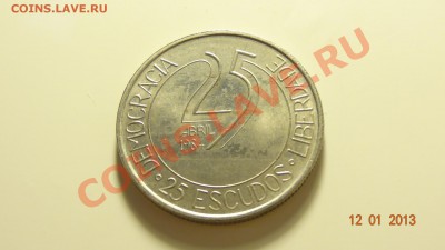 Португалия 25 эскудо 1984 Революция до 14.01. в 22:00 - DSC01411.JPG