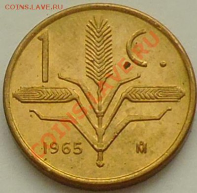 МЕКСИКА - 1 центаво 1965 - до 18 января - 983