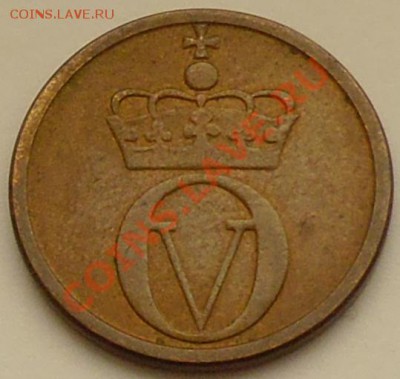 НОРВЕГИЯ - 2 ёре 1961 - Глухарь - до 18 января - 845