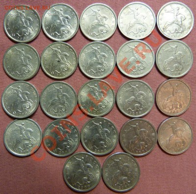 5 копеек 2009 СП,22 штуки + 5 копеек 2000 СП,22 штуки - 2000