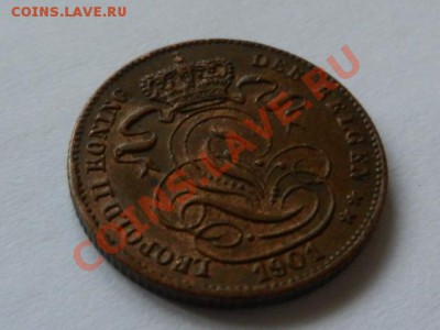 Бельгия, 1 сантим 1901 UNC до 15-01-13 в 22-00 - RSCN0520.JPG