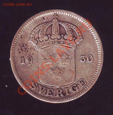 ШВЕЦИЯ.50 ОРЕ.1930. до 19.01.13 в 22.00мск - швеция 50 оре 1930 2.JPG
