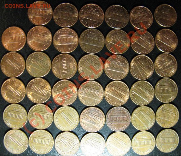 1 ЦЕНТОВИКИ США С 1963 по 2007г 41шт старт 200 - сша-4.JPG