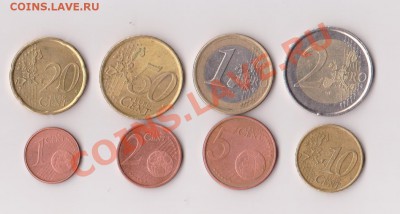 С РУБЛЯ!!! Подборка Евро Испании (8 монет) до 16.01 22:00 - euro-spa-1