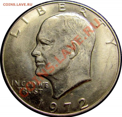 V34 США 1$ 1972 Эйзенхауэр до 19.01 в 22°° - V34 USA 1$ 1972_1