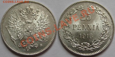 25 пенни S 1916 г. UNC-штемпельная! 16.01.2013 в 22:00 МСК - 25 пенни S 1916.JPG