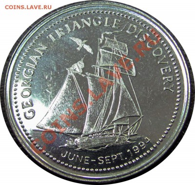 V35 Канада жетон Georgian Bay 1994 20.01 в 22°° - V35 Georgian Token 1994_1