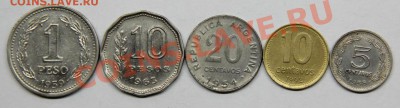 с РУБЛЯ набор Аргентина (5 монет) до 20.01-в 20.00 по МСК - IMG_6913 (Large).JPG