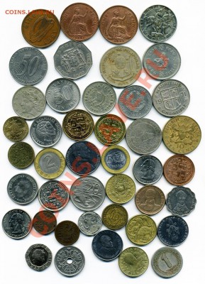 Много иностранных монет на предпродажную оценку - 11