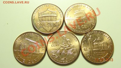 США 1 цент "Линкольн" 5 шт. до 17.01. в 22:00 - DSC01475.JPG