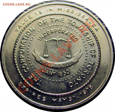 V39 Канада торговый доллар 1$ Mississagua 1974 20.01 в 22°° - V39 mISSISAUGA 1974_2