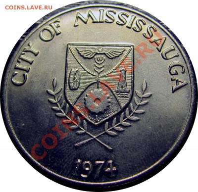 V39 Канада торговый доллар 1$ Mississagua 1974 20.01 в 22°° - V39 mISSISAUGA 1974_1