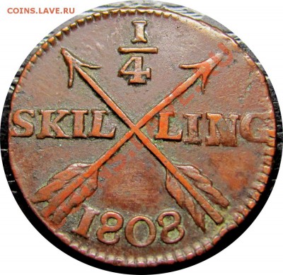 4 Скиллинга 1808 до 21.01 в 22°° - V42 1-4 SKILLING 1808_1