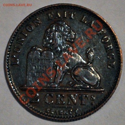 Бельгия 2 сантима  1912г. - до 20.01.2013 - DSC_0631.JPG