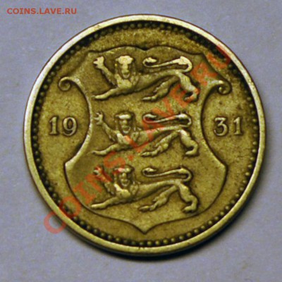 Эстония 10 центов 1931г. - до 20.01.2012 - DSC_0614.JPG