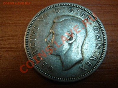 Великобритания: Ag-500 шиллинг 1939 Английский до 21.01 22- - Шиллинг 1939-А-2.JPG