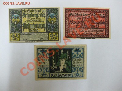 Нотгельды,Германия:7 штук ( 1м,75п,4*50п,25п) , состояние !! - IMG_2635.JPG