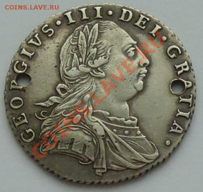 6 пенсов 1787 - предпродажная оценка - 100